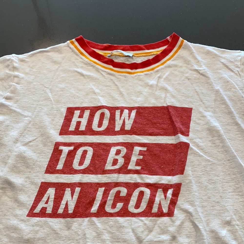 How to be an Icon Zara crop top